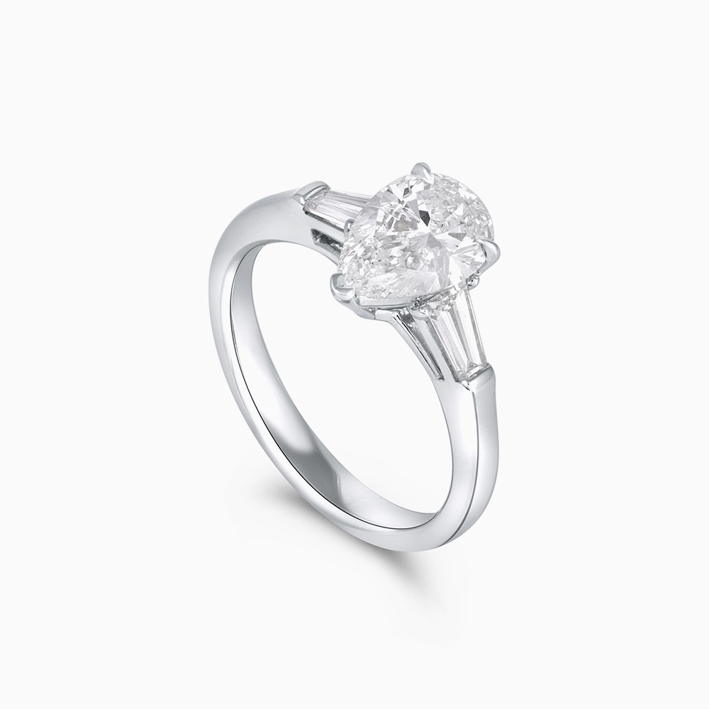 Jewellery Arabia 5 teardrop Solitaire ring